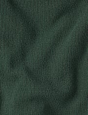 Kids Plush Winter Waffle Thermal Hoodie