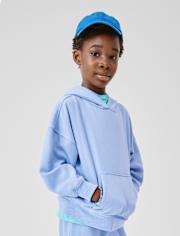 Kids Garment Dyed Premium Fleece Hoodie