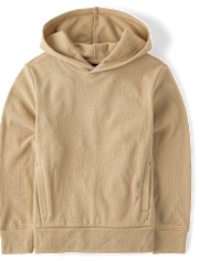 Kids Sueded Rib Hoodie