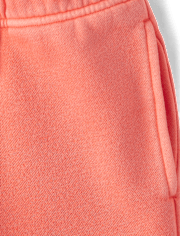 Kids Garment Dyed Premium Fleece Jogger Pants