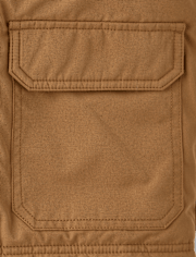 Kids Microfleece Lined Utility Parka Jacket