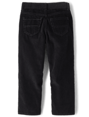 Pantalon ample en velours côtelé pour garçon des années 90