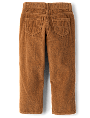 Boys Garment Dyed Corduroy 90s Loose Pants