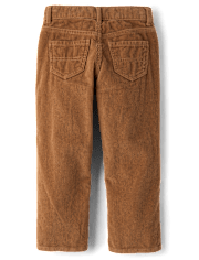 Boys Corduroy Straight Pants