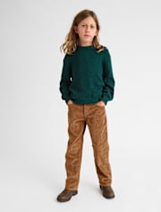 Boys Corduroy Straight Pants