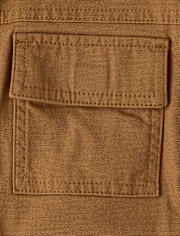 Boys Microfleece Lined Utility Jacket