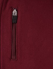 Boys Stretch Cozy Microfleece Zip Up Hoodie