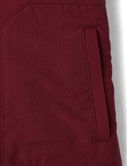 Boys Stretch Cozy Microfleece Zip Up Hoodie