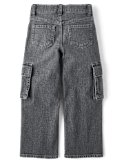 Kids Baggy Cargo Jeans