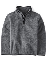 Boys Microfleece Half Zip Pullover