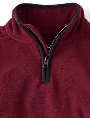 Boys Microfleece Half Zip Pullover