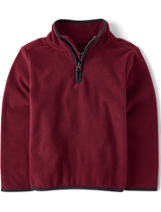 Boys Microfleece Half Zip Pullover