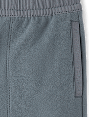 Boys Stretch Cozy Microfleece Jogger Pants
