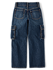 Kids Baggy Cargo Jeans