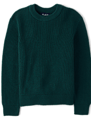 Boys Shaker Stitch Sweater
