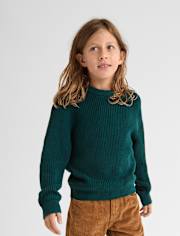 Boys Shaker Stitch Sweater