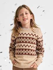 Boys Fairisle Sweater