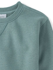 Kids Garment Dyed Premium Fleece Sweatshirt