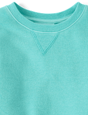 Kids Garment Dyed Premium Fleece Sweatshirt