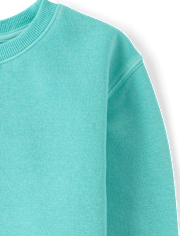 Kids Garment Dyed Premium Fleece Sweatshirt