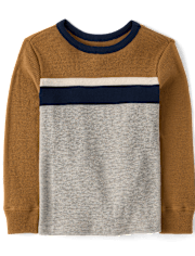 Boys Colorblock Thermal Top
