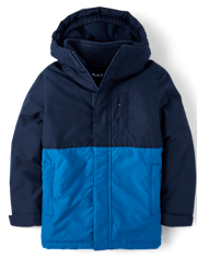 Boys Colorblock 3 In 1 Jacket