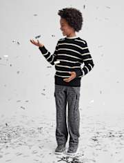 Boys Lightweight Striped Sweater