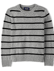 Boys Lightweight Striped Sweater