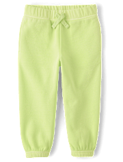 Baby And Toddler Garment Dyed Premium Fleece Jogger Pants