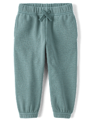 Baby And Toddler Garment Dyed Premium Fleece Jogger Pants
