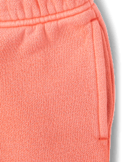 Baby And Toddler Garment Dyed Premium Fleece Jogger Pants
