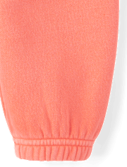 Baby And Toddler Garment Dyed Premium Fleece Jogger Pants