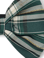 Baby And Toddler Girls Plaid Satin Bow Headwrap