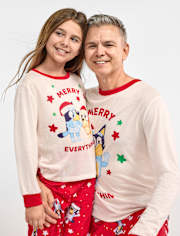 Mens Matching Family Blueyâ¢ Merry Everything Pajamas