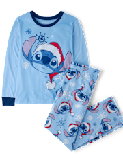 Womens Matching Family Stitch™ Santa Hat Pajamas