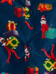 Adult Matching Family The Elf On The Shelfâ¢ Button Front Pajamas