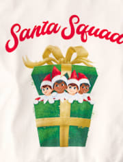 Adult Matching Family The Elf On The Shelfâ¢ Santa Squad Pajamas
