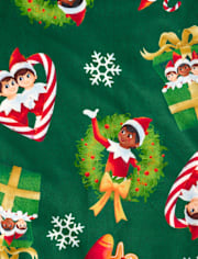 Adult Matching Family The Elf On The Shelfâ¢ Santa Squad Pajamas
