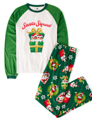 Adult Matching Family The Elf On The Shelfâ¢ Santa Squad Pajamas