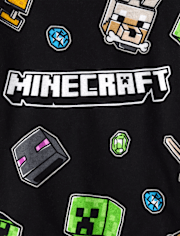 Boys Minecraftâ¢ Snug Fit Cotton Pajamas