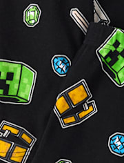 Boys Minecraftâ¢ Snug Fit Cotton Pajamas