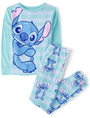 Girls Stitchâ¢ Snug Fit Cotton Pajamas