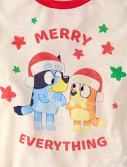 Kids Matching Family Blueyâ¢ Merry Everything Pajamas