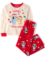 Kids Matching Family Blueyâ¢ Merry Everything Pajamas