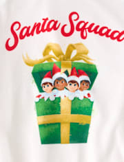Kids Matching Family The Elf On The Shelfâ¢ Santa Squad Pajamas