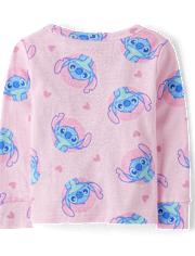 Baby And Toddler Girls Stitch™ Snug Fit Cotton Pajamas