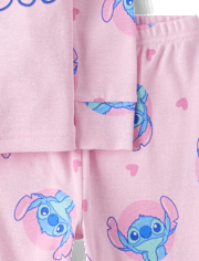 Baby And Toddler Girls Stitch™ Snug Fit Cotton Pajamas