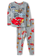 Baby And Toddler Boys Cars™ Snug Fit Cotton Pajamas