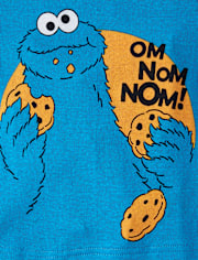 Baby And Toddler Boys Cookie Monster™ Snug Fit Cotton Pajamas