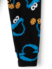 Baby And Toddler Boys Cookie Monster™ Snug Fit Cotton Pajamas